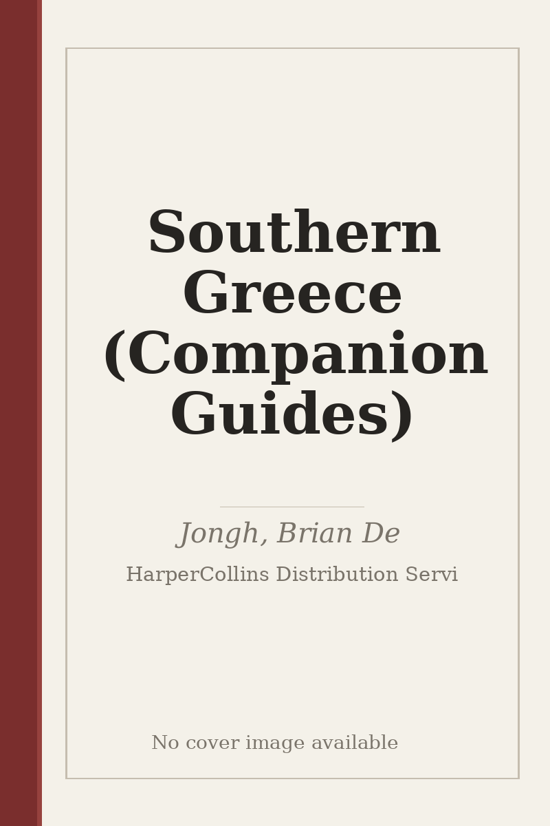 Southern Greece (Companion Guides) - no cover image available