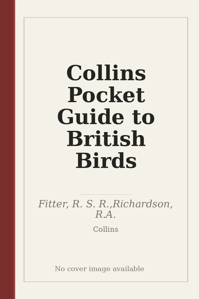 Collins Pocket Guide to British Birds - no cover image available