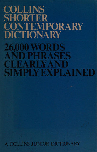 Shorter Contemporary Dictionary