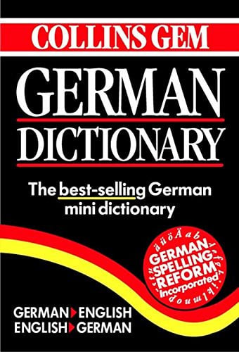 Collins Gem German Dictionary