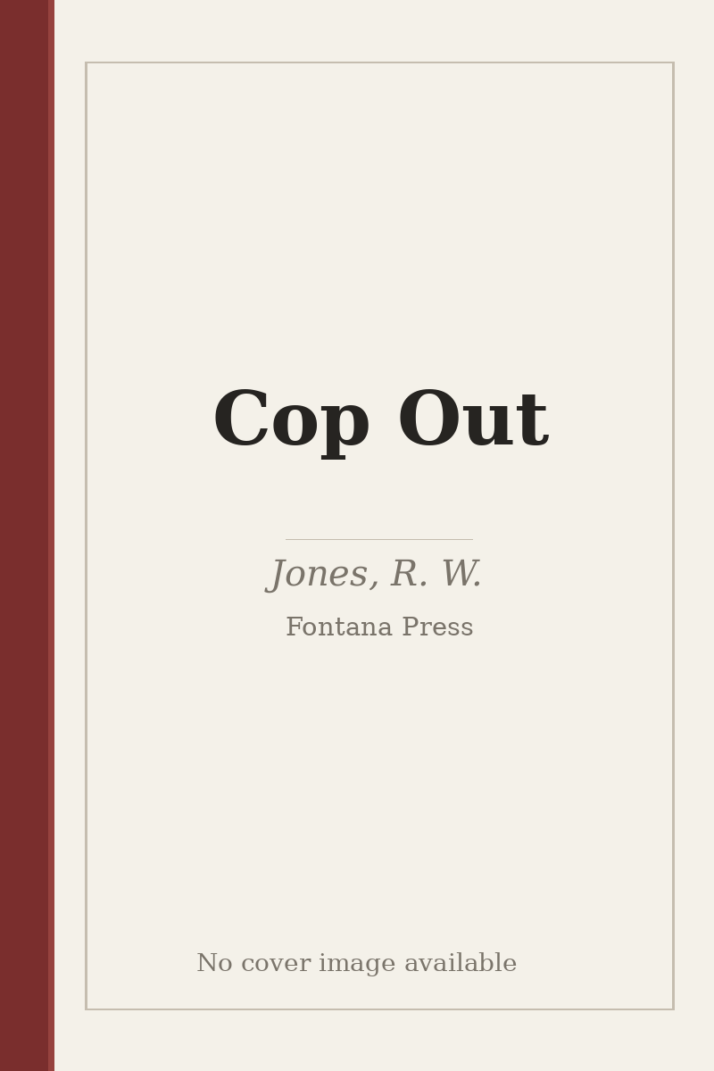 Cop Out - no cover image available