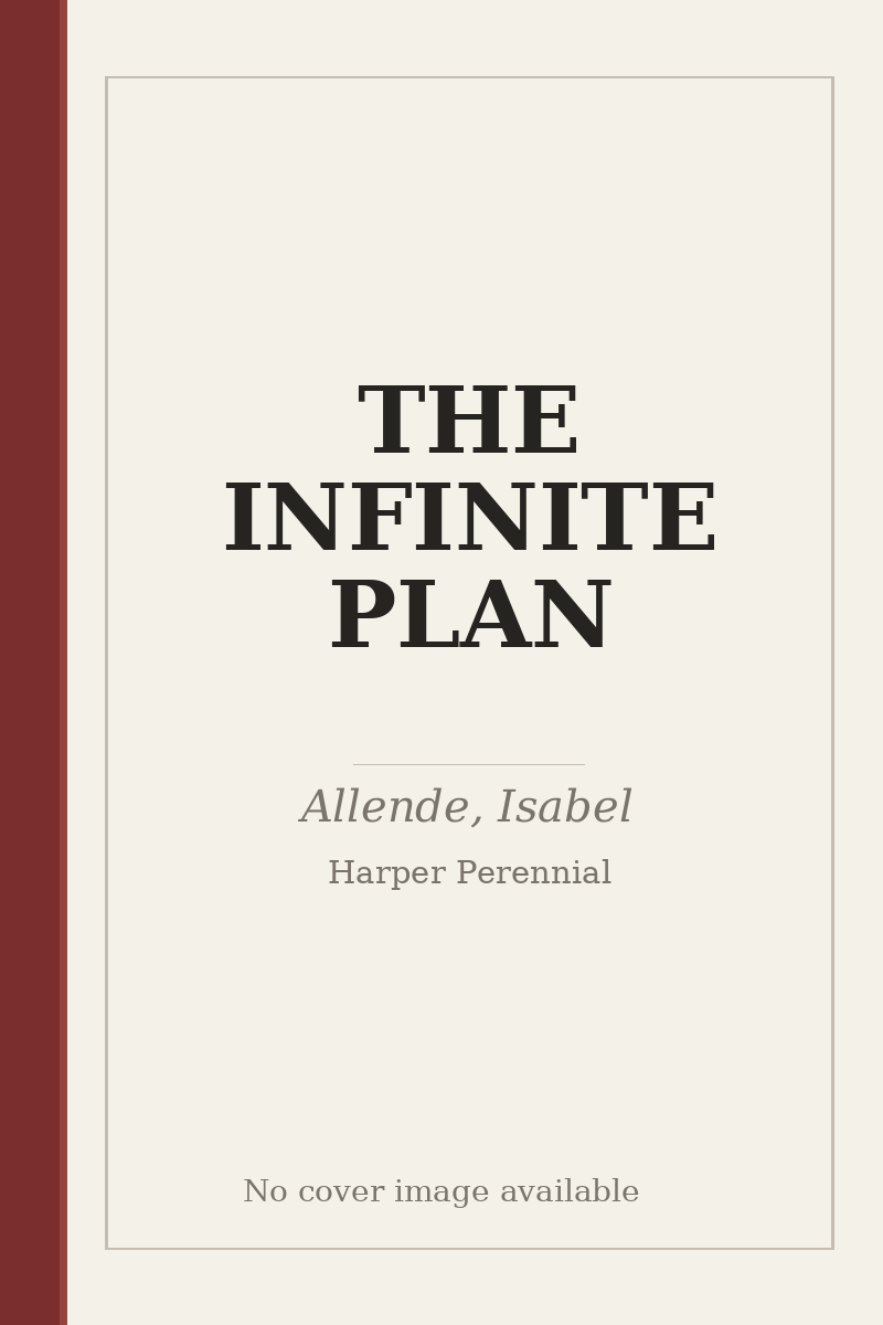 THE INFINITE PLAN - no cover image available