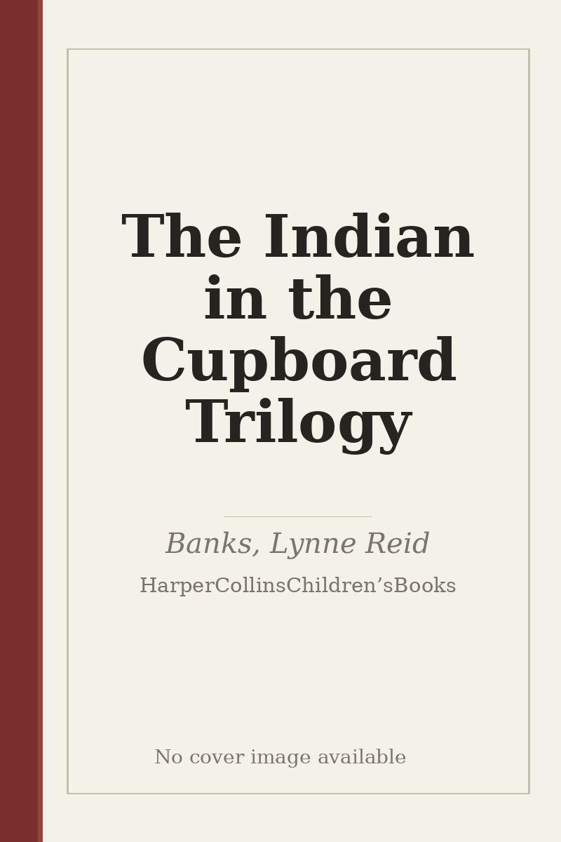 The Indian in the Cupboard Trilogy - no cover image available