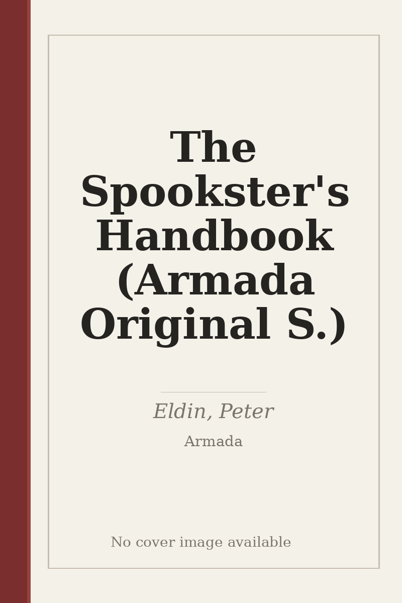 The Spookster's Handbook (Armada Original S.) - no cover image available