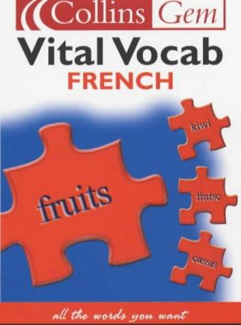 French Vital Vocab (Collins Gem)