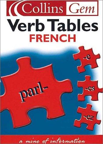French Verb Tables (Collins Gem)