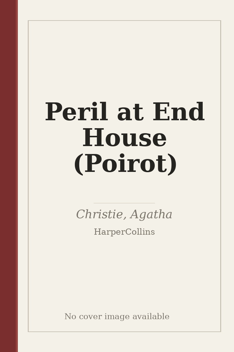 Peril at End House (Poirot) - no cover image available