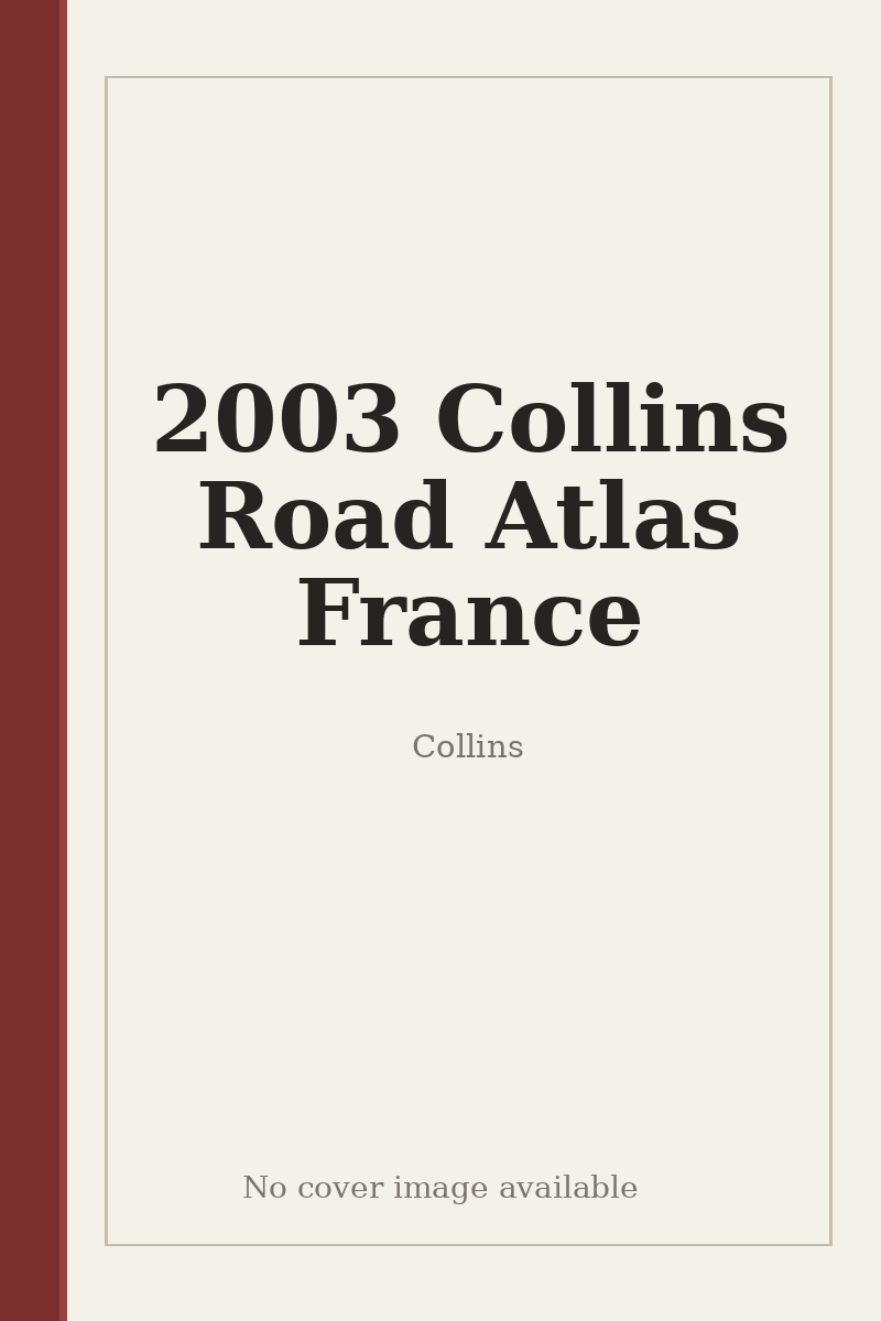 2003 Collins Road Atlas France - no cover image available