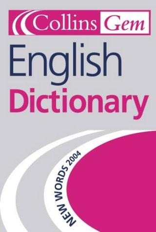 English Dictionary (Collins Gem)