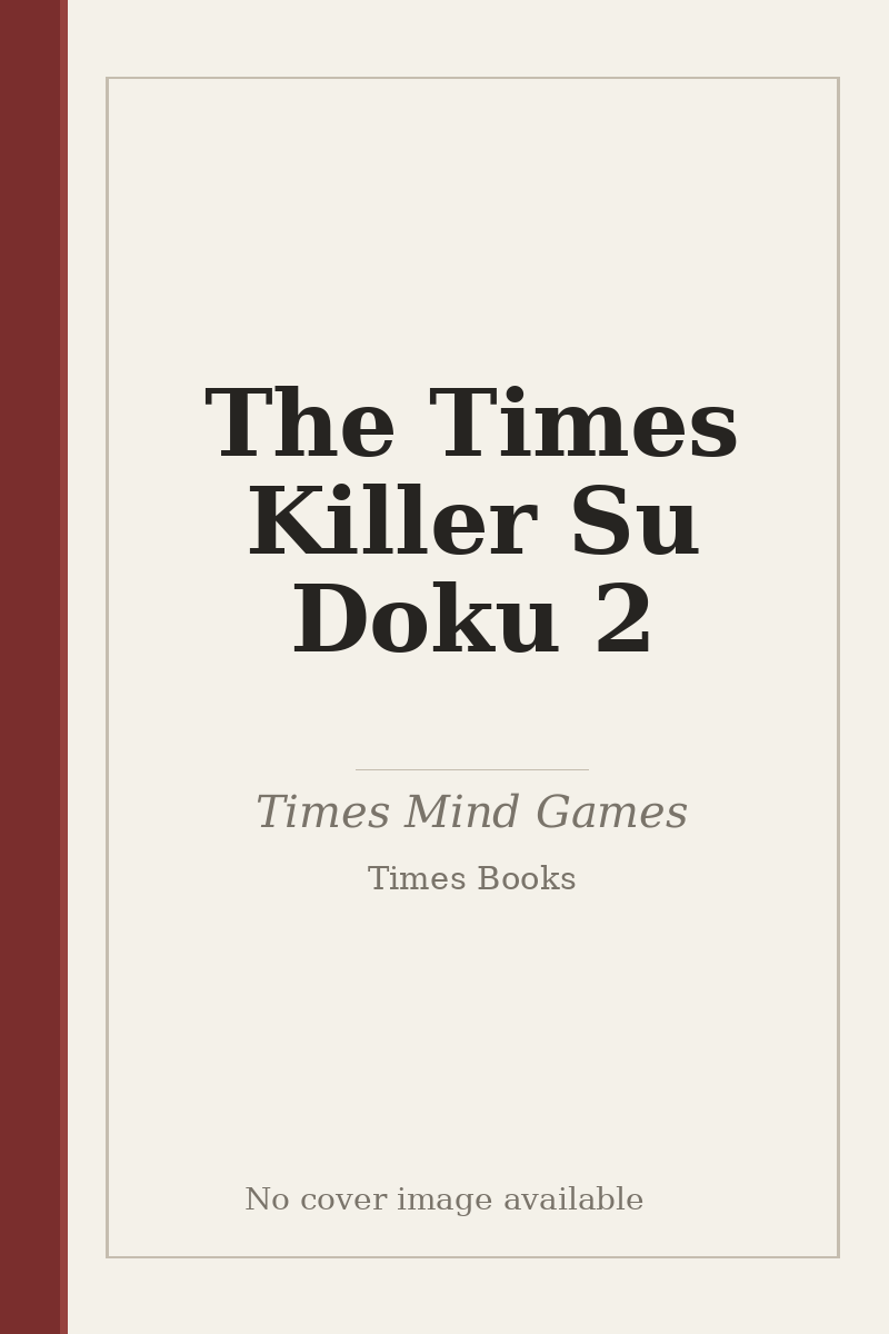 The Times Killer Su Doku 2 - no cover image available