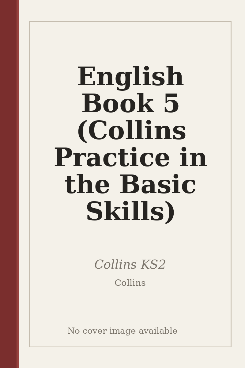 English Book 5 (Collins Practice in the Basic Skills) - no cover image available