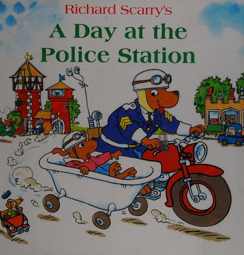 A Day at the Police Station: A Fun Illustrated Picture Book About Community Helpers and Law Enforcement