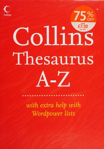 Collins Thesaurus A-Z