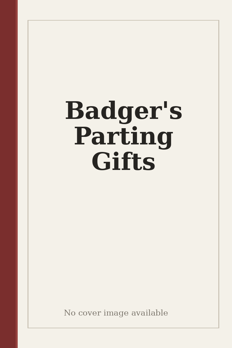 Badger's Parting Gifts - no cover image available