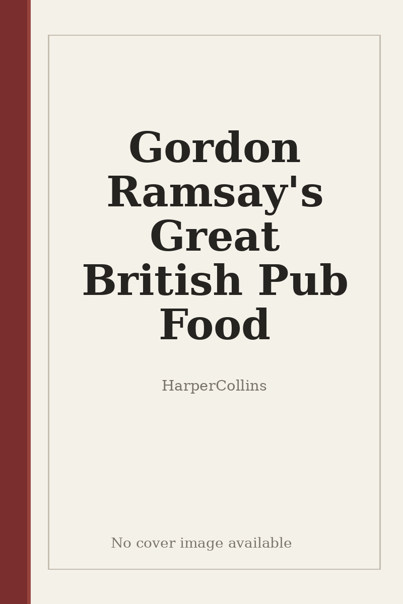 Gordon Ramsay's Great British Pub Food - no cover image available