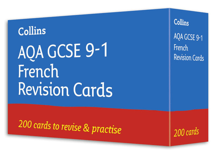 AQA GCSE 9-1 French Vocabulary Revision Cards: Ideal for the 2025 exams (Collins GCSE Grade 9-1 Revision)