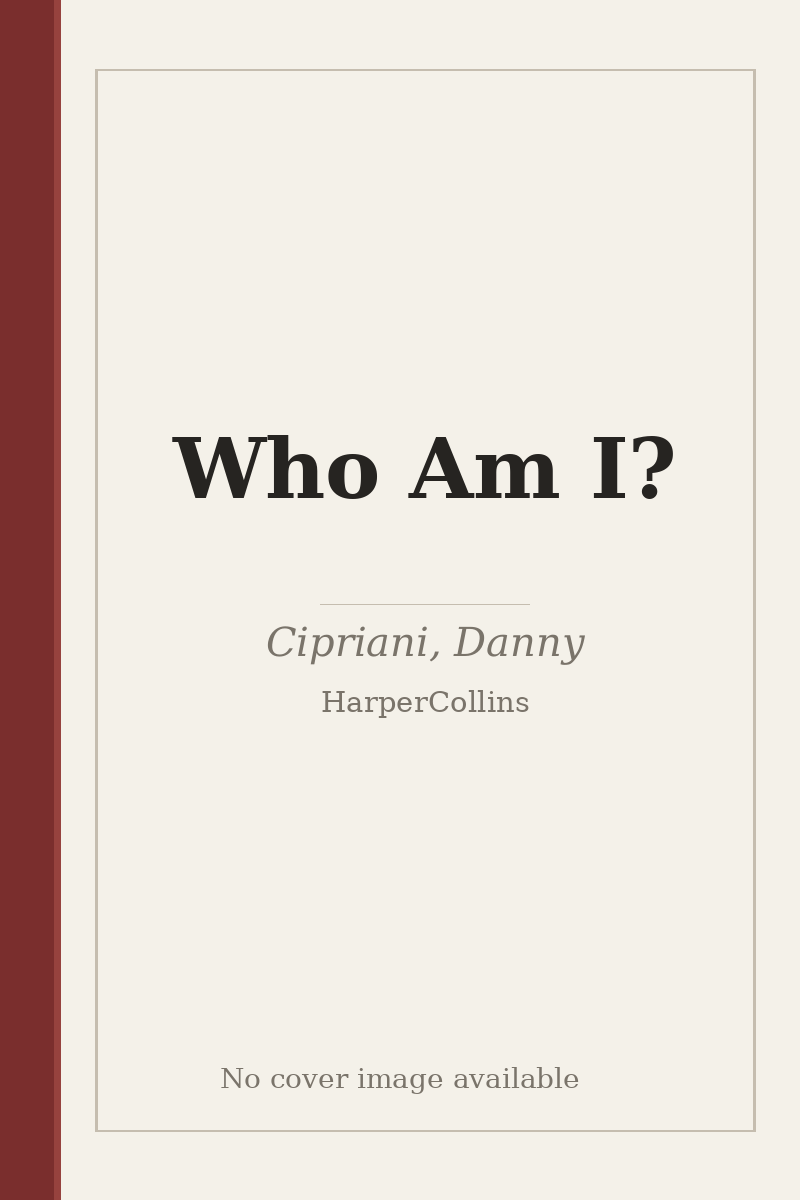 Who Am I? - no cover image available