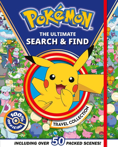 Pokémon: The Ultimate Search & Find Travel Collection: New for 2026! Packed with over 50 scenes, this search and find book is the perfect gift for kids and Pokémon fans aged 6, 7, 8, 9, 10 and up!