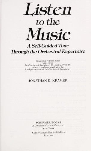 Listen to the Music
