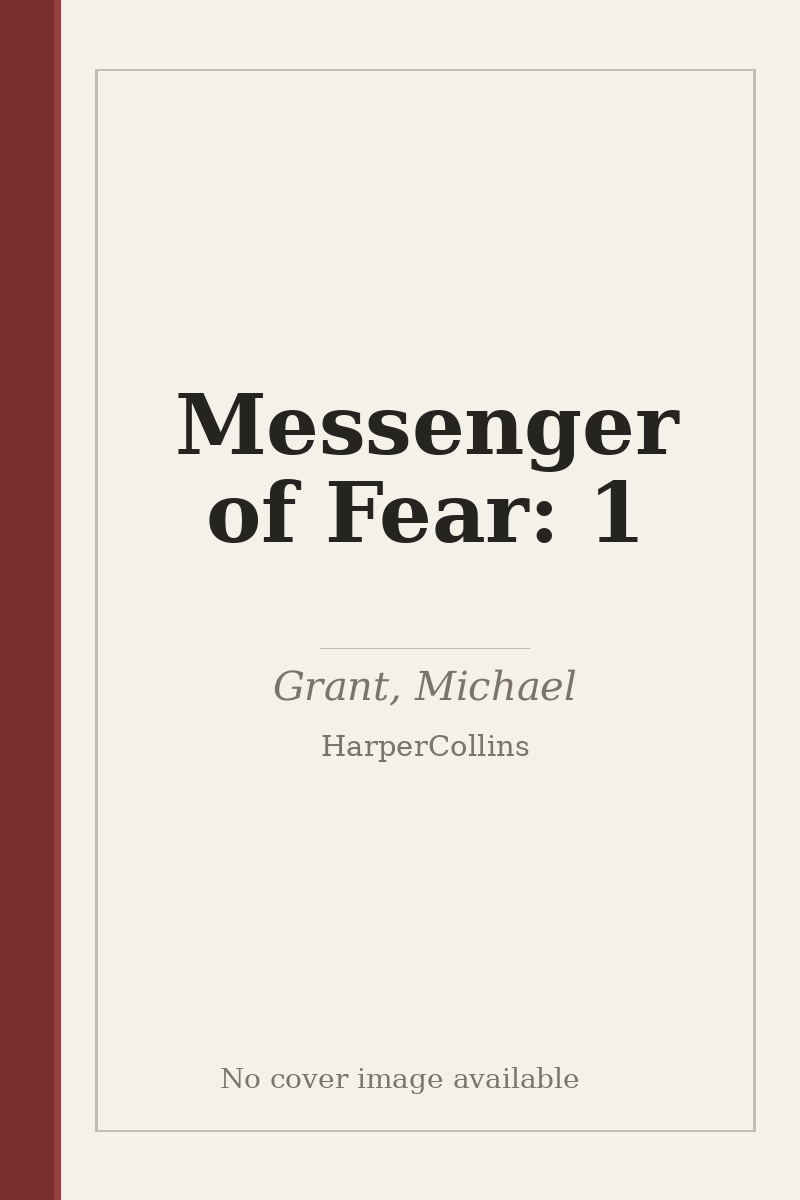 Messenger of Fear: 1 - no cover image available