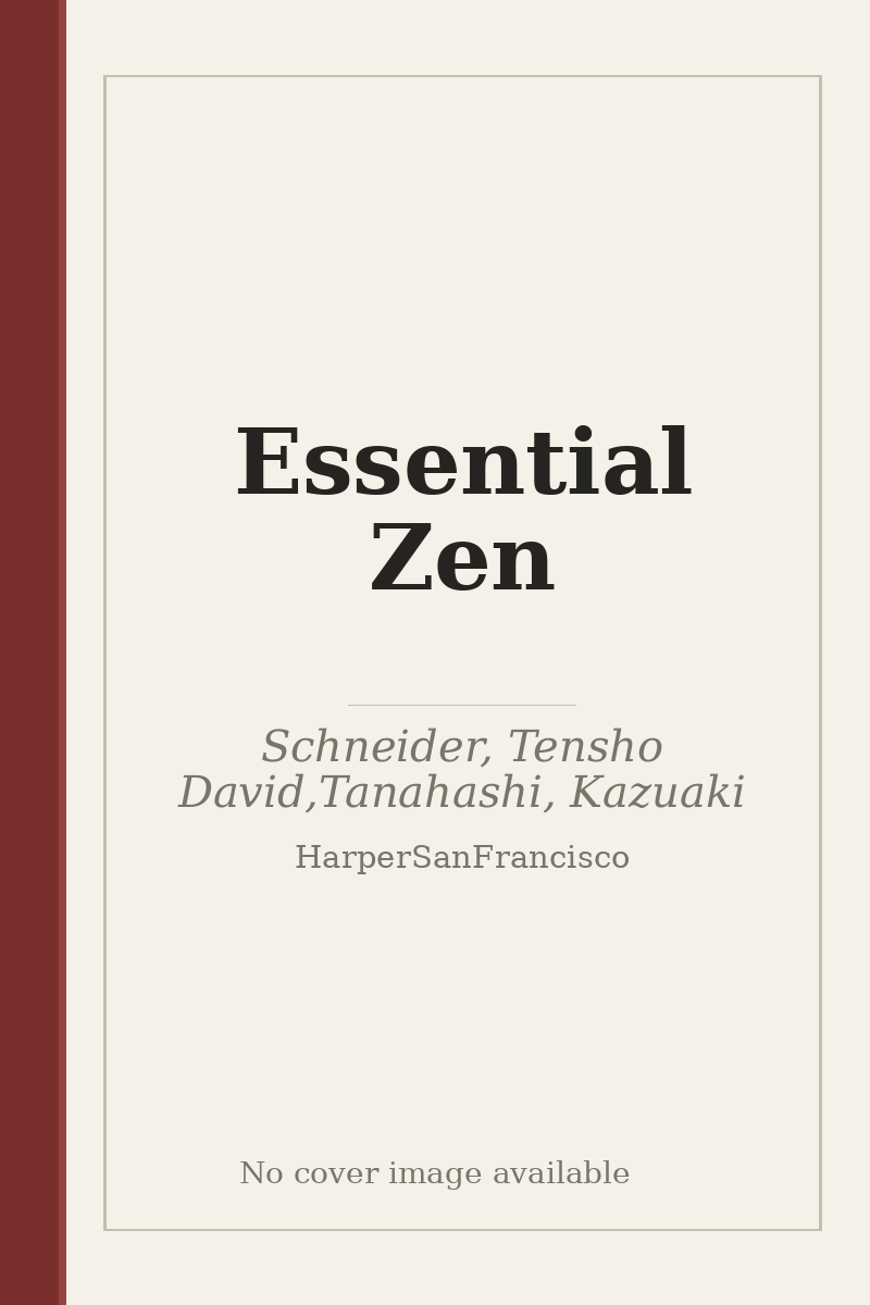 Essential Zen - no cover image available