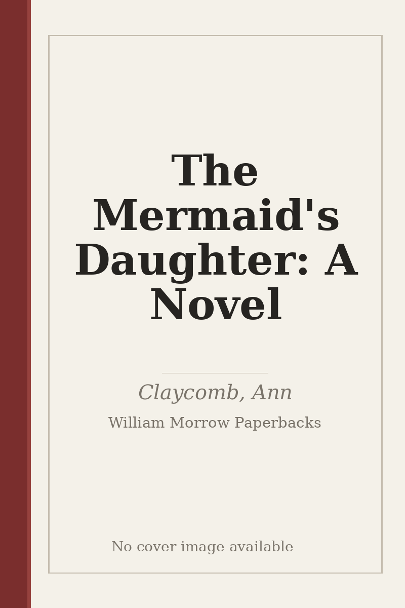 The Mermaid's Daughter: A Novel - no cover image available