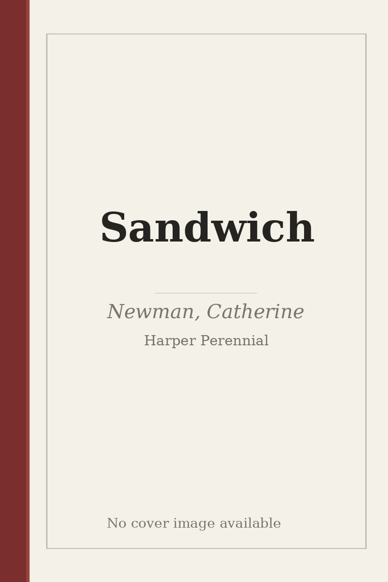 Sandwich - no cover image available
