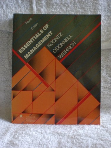Essentials of Management (Management S.)