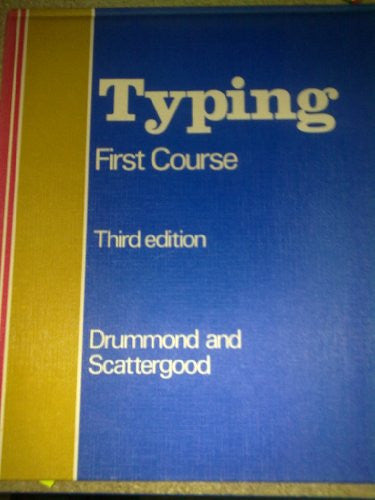 Gregg Typing: First Course