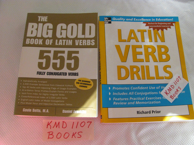 The Big Gold Book of Latin Verbs