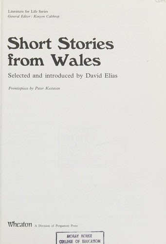 Short Stories from Wales (Literature for Life S.)
