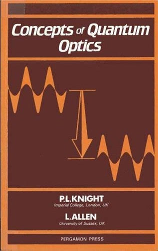Concepts of Quantum Optics