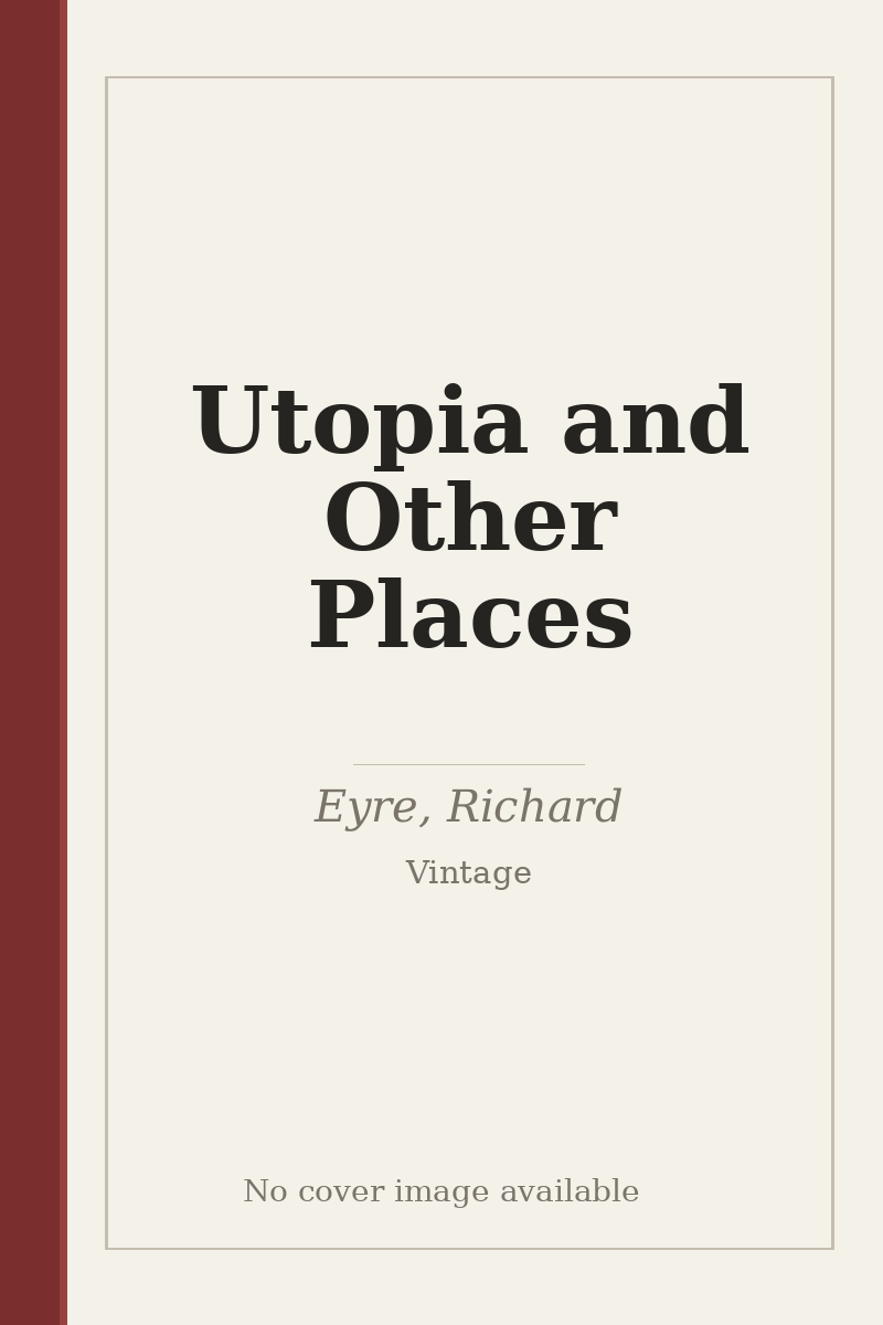 Utopia and Other Places - no cover image available