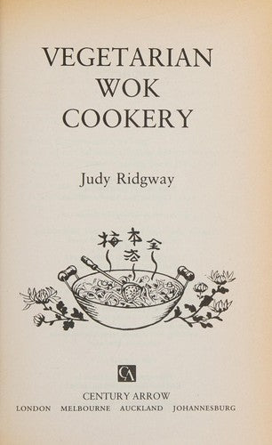 Vegetarian Wok Cookery