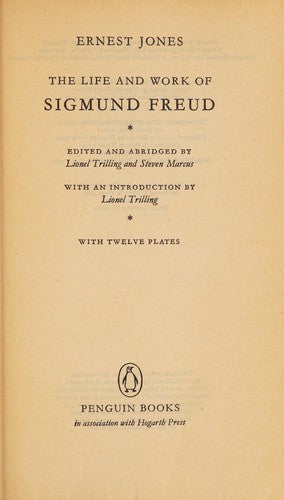 The Life And Work of Sigmund Freud