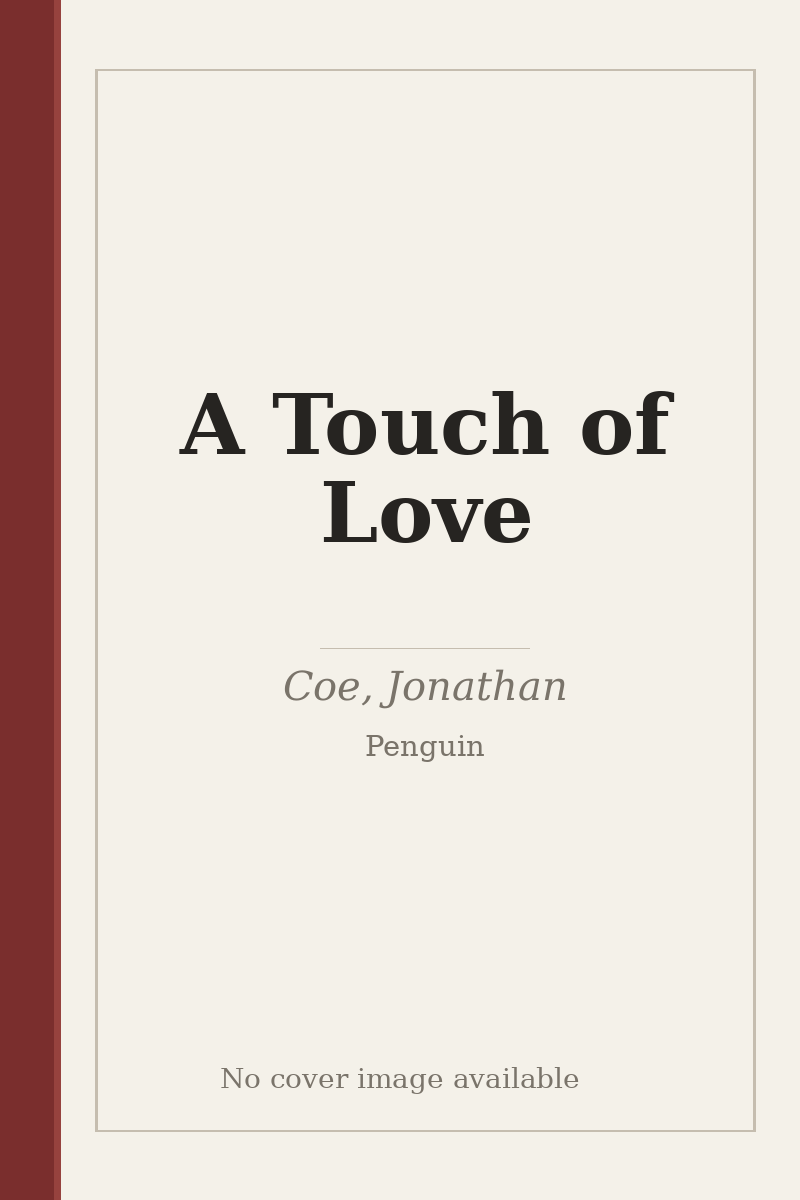 A Touch of Love - no cover image available