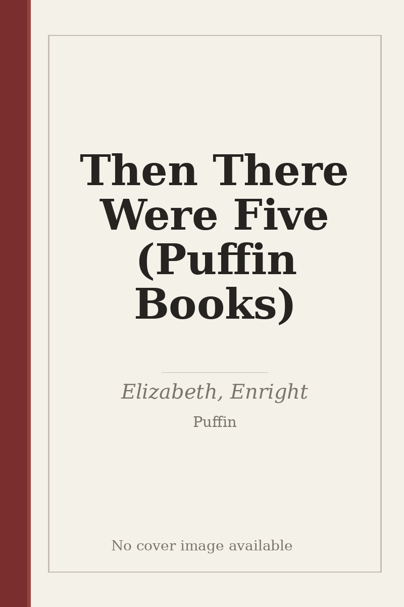 Then There Were Five (Puffin Books) - no cover image available