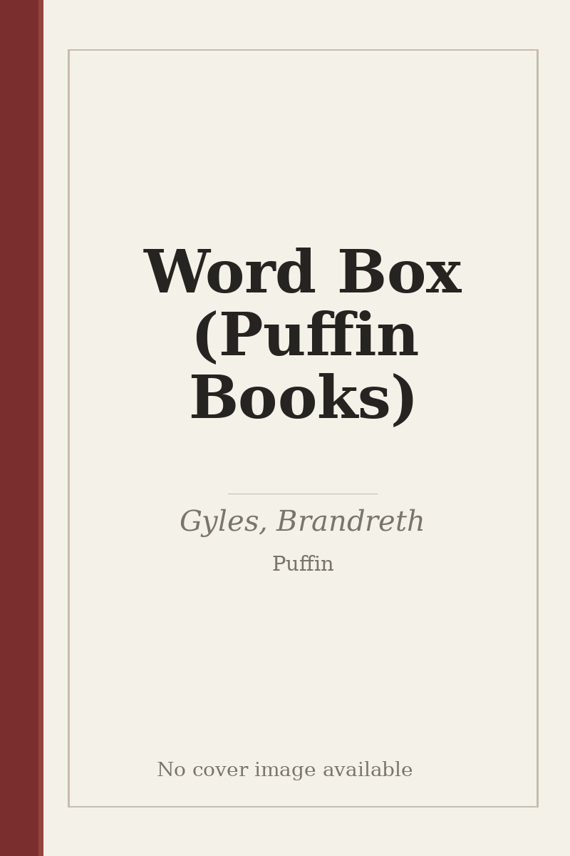 Word Box (Puffin Books) - no cover image available