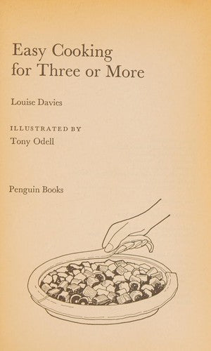 Easy Cooking For Three or More