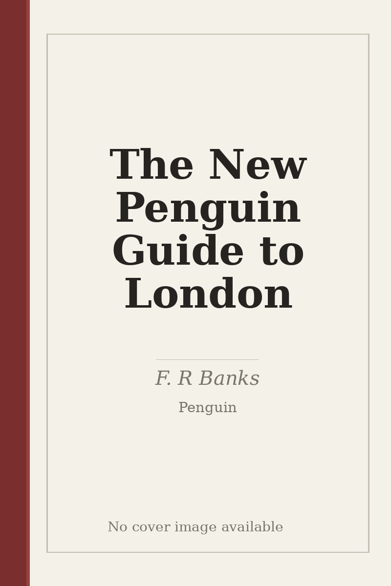The New Penguin Guide to London - no cover image available