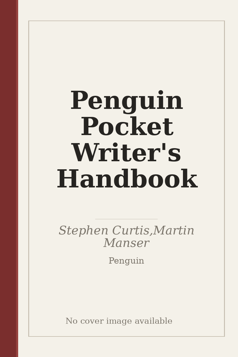 Penguin Pocket Writer's Handbook - no cover image available