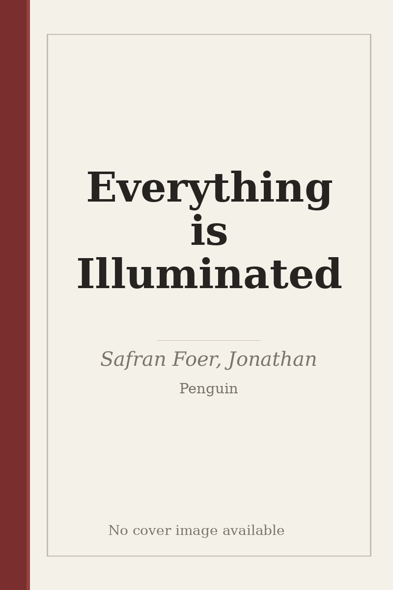 Everything is Illuminated - no cover image available