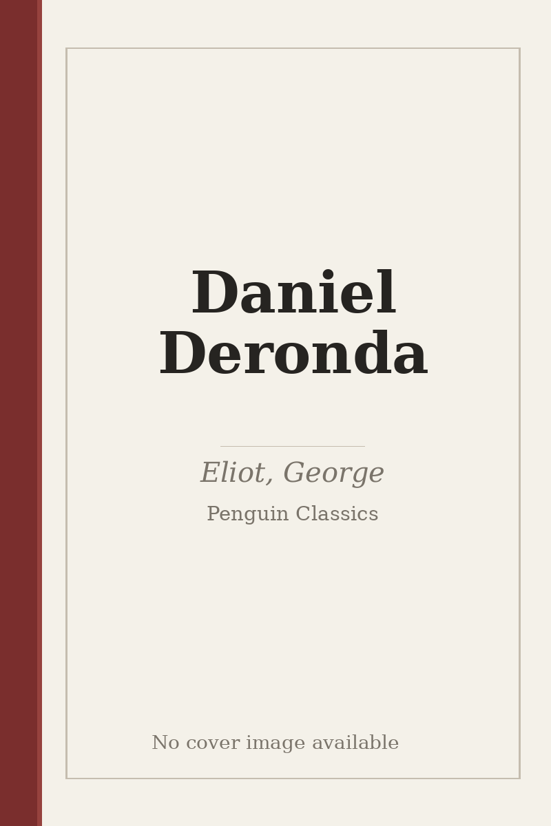 Daniel Deronda - no cover image available
