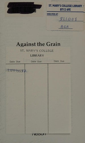 Against the Grain (Poetry S.)
