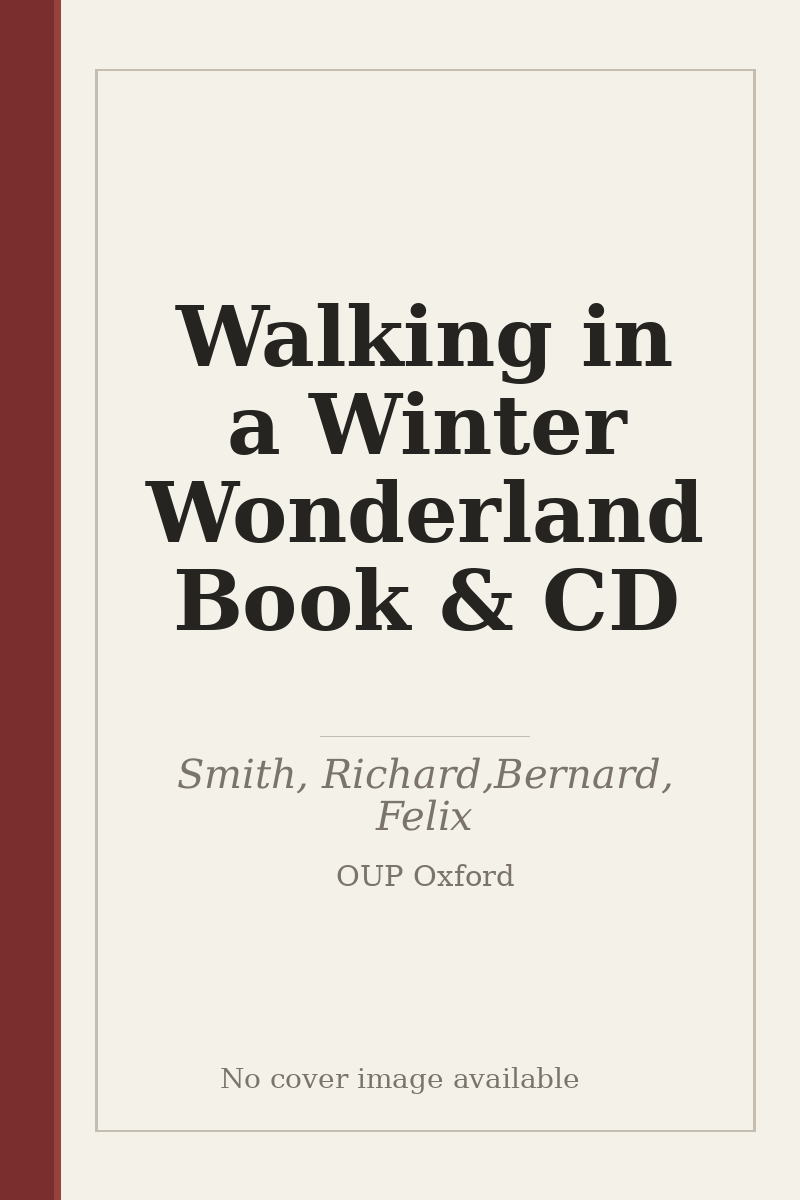 Walking in a Winter Wonderland Book & CD - no cover image available