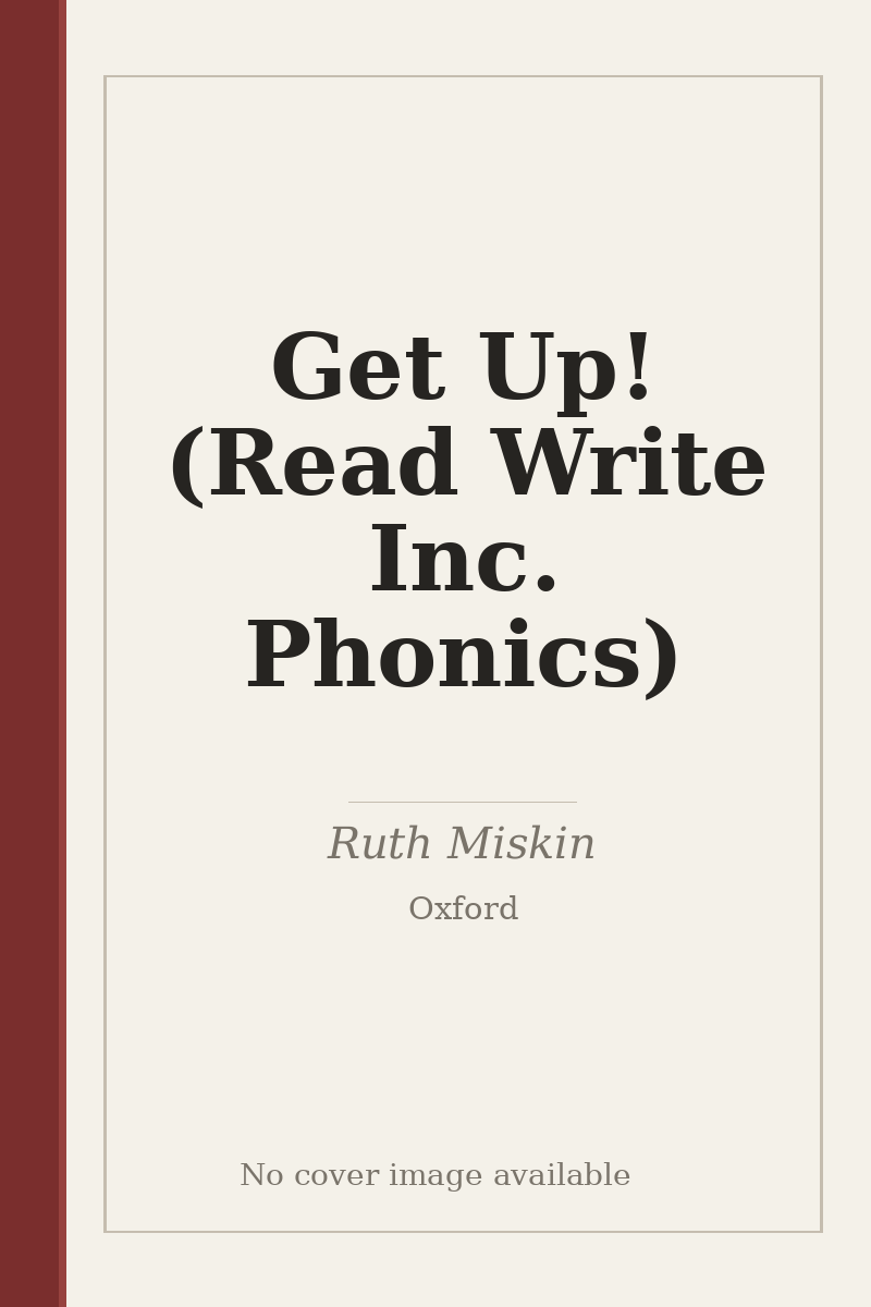 Get Up! (Read Write Inc. Phonics) - no cover image available