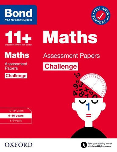 Bond 11+ Maths Challenge Assessment Papers 9-10 years (for GL Assessment & other 11 plus exams) (Bond Challenge)