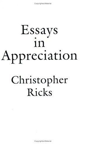 Essays in Appreciation
