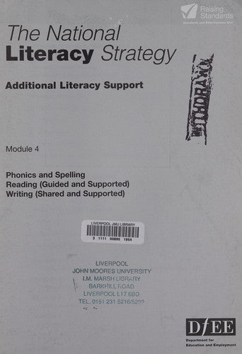 The National Literacy Strategy Module 4 - Additional Literacy Support