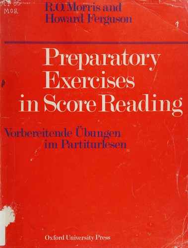 Preparatory Exercises in Score Reading